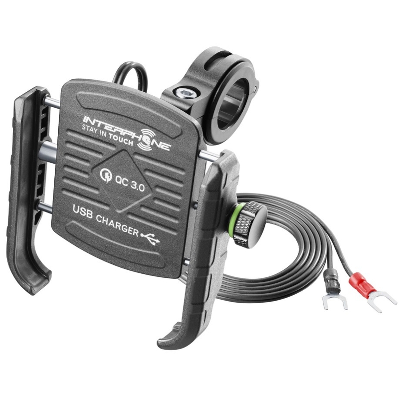 Universal Interphone Motocrab-Halterung mit USB-Anschluss