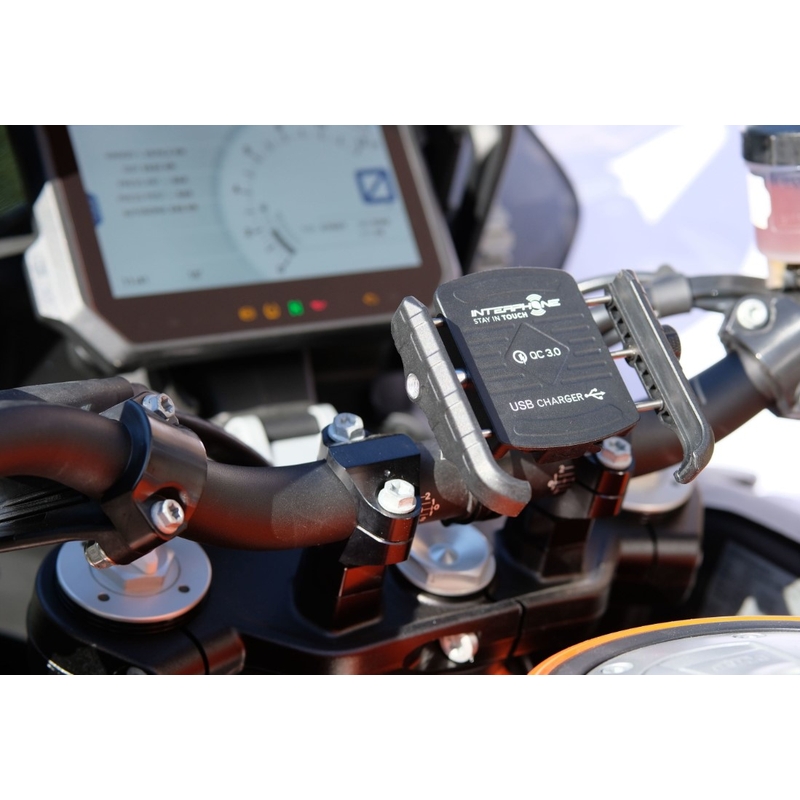 Universal Interphone Motocrab-Halterung mit USB-Anschluss