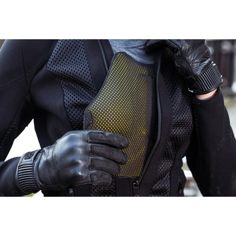 Knox Micro-Lock Brustprotektor Upgrade Schwarz
