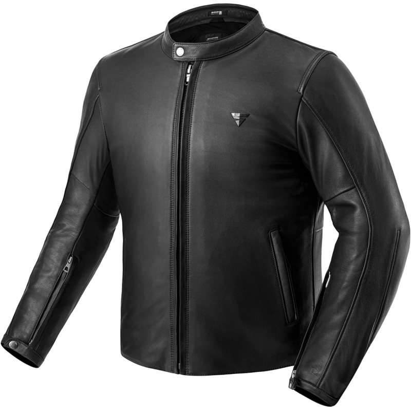 Motorradlederjacke Shima Hunter 3.0 schwarz
