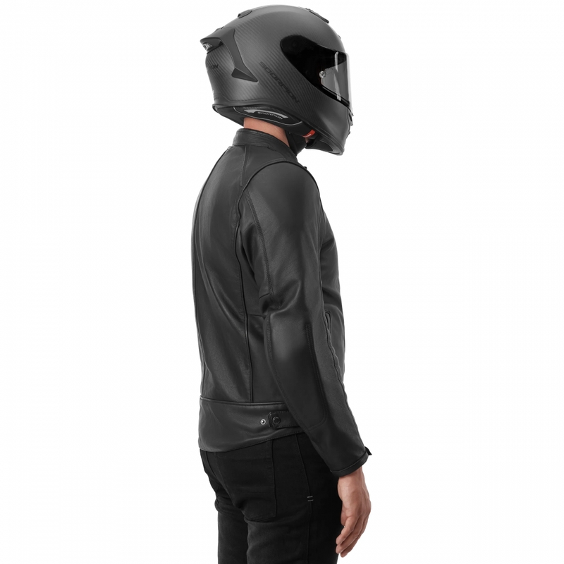 Motorradlederjacke Shima Hunter 3.0 schwarz