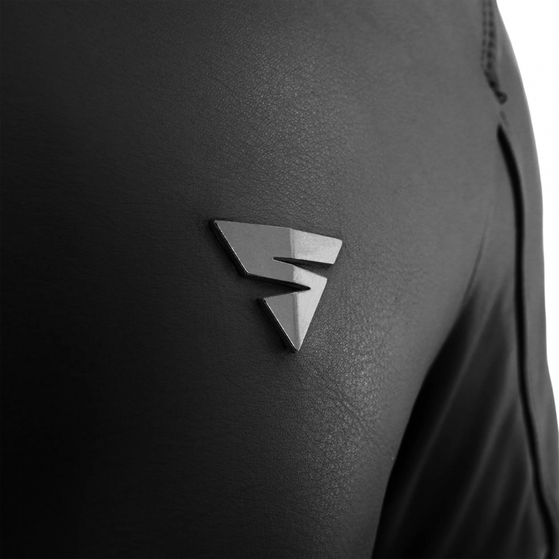 Motorradlederjacke Shima Hunter 3.0 schwarz