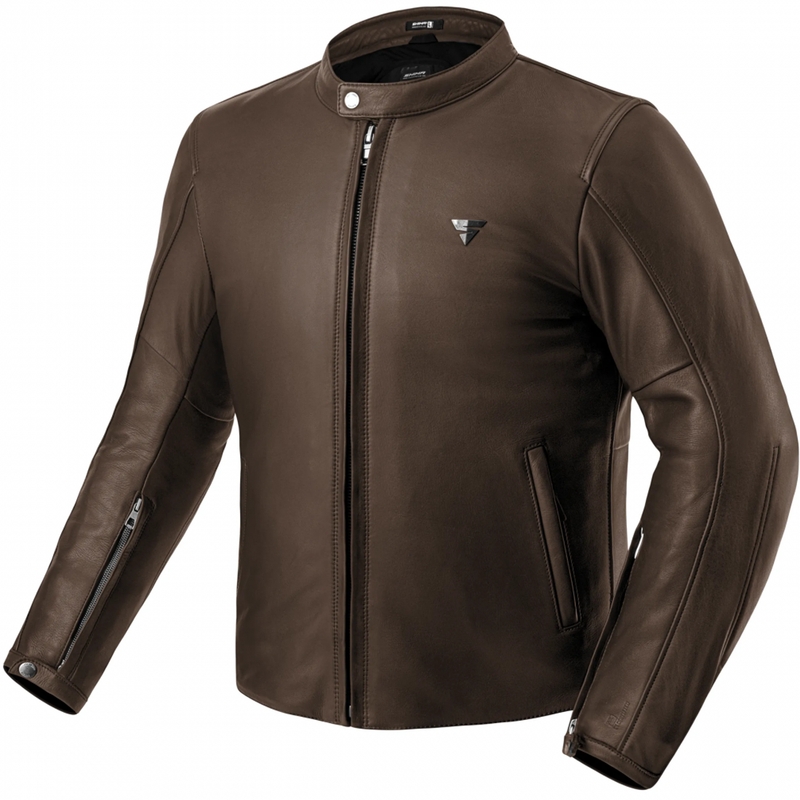 Shima Hunter 3.0 Leder-Motorradjacke braun