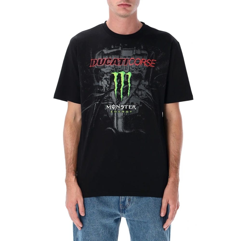 Ducati Corse Monster Energy T-Shirt schwarz