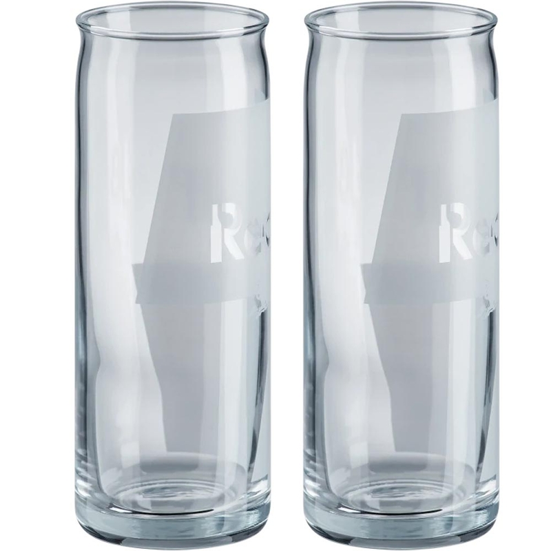 Set Red Bull Gläser mit Logo, 2 x 250 ml