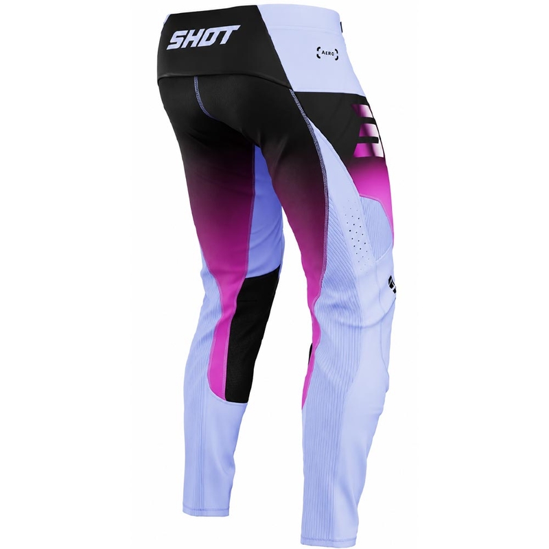 Shot Aerolite Phase Motocross-Hose lila