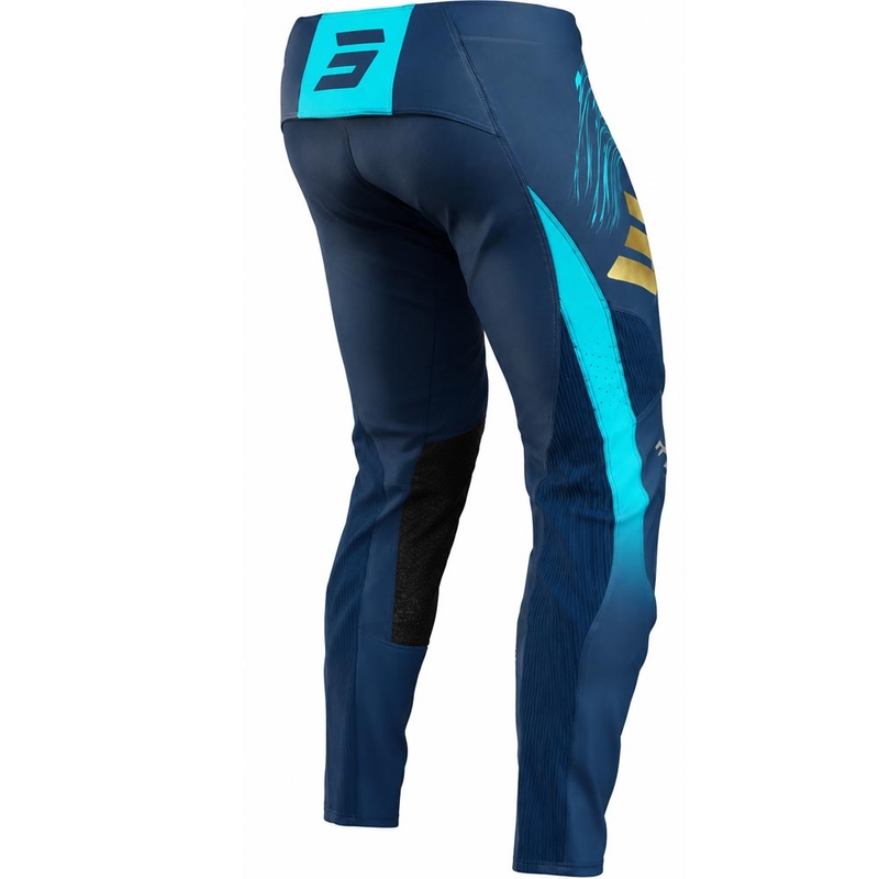 Shot Aerolite Volt Motocross-Hose blau