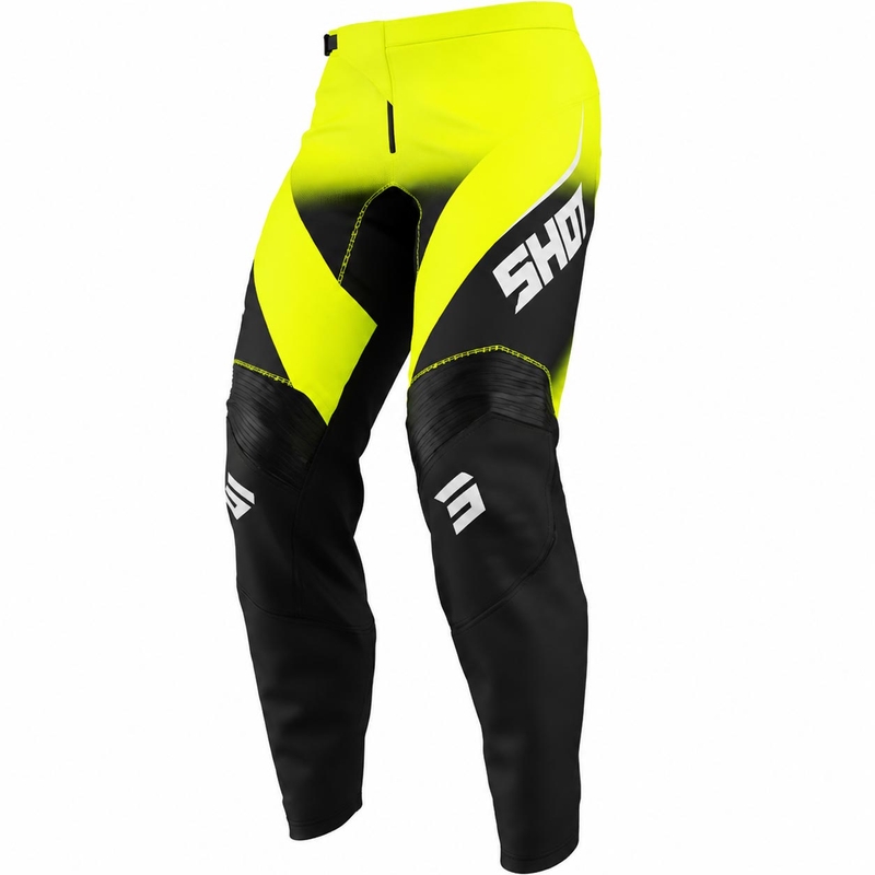 Motocross-Hose Shot Draw Clash, fluoreszierend gelb