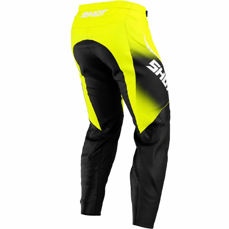 Motocross-Hose Shot Draw Clash, fluoreszierend gelb