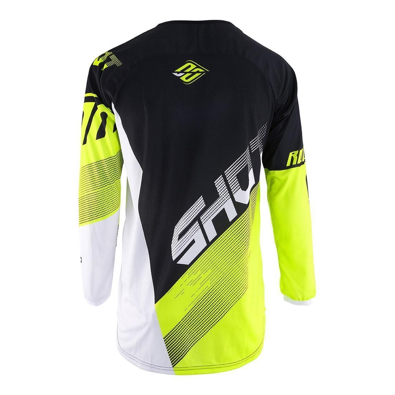 Komplet (dres + kalhoty) Shot DEVO Ultimate černo-fluo žlutý
