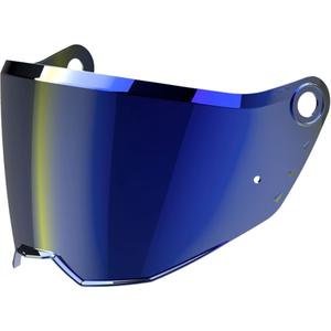 Visier für Airoh Bandit Helme, verspiegelt blau