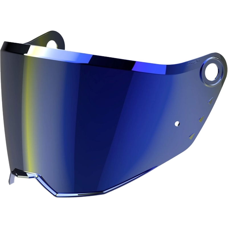 Visier für Airoh Bandit Helme, verspiegelt blau
