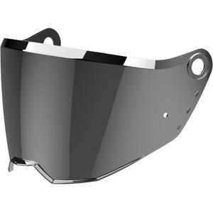 Visier für Airoh Bandit Helme, verspiegelt silber