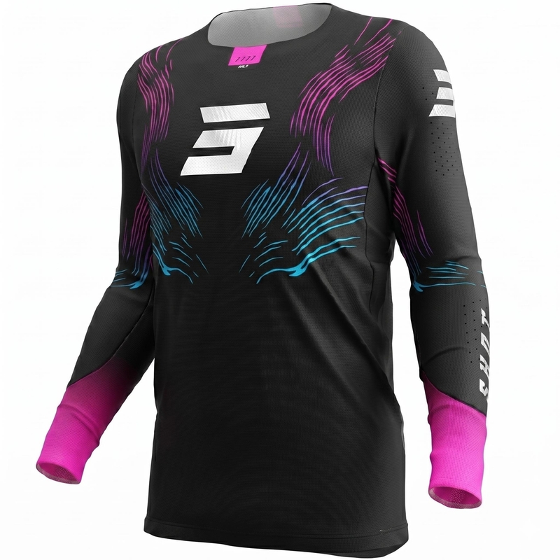Shot Aerolite Volt Motocross-Trikot Rosa