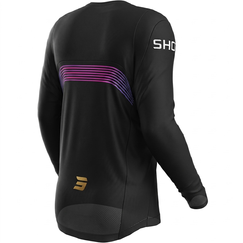 Shot Contact Kicker Motocross-Trikot schwarz
