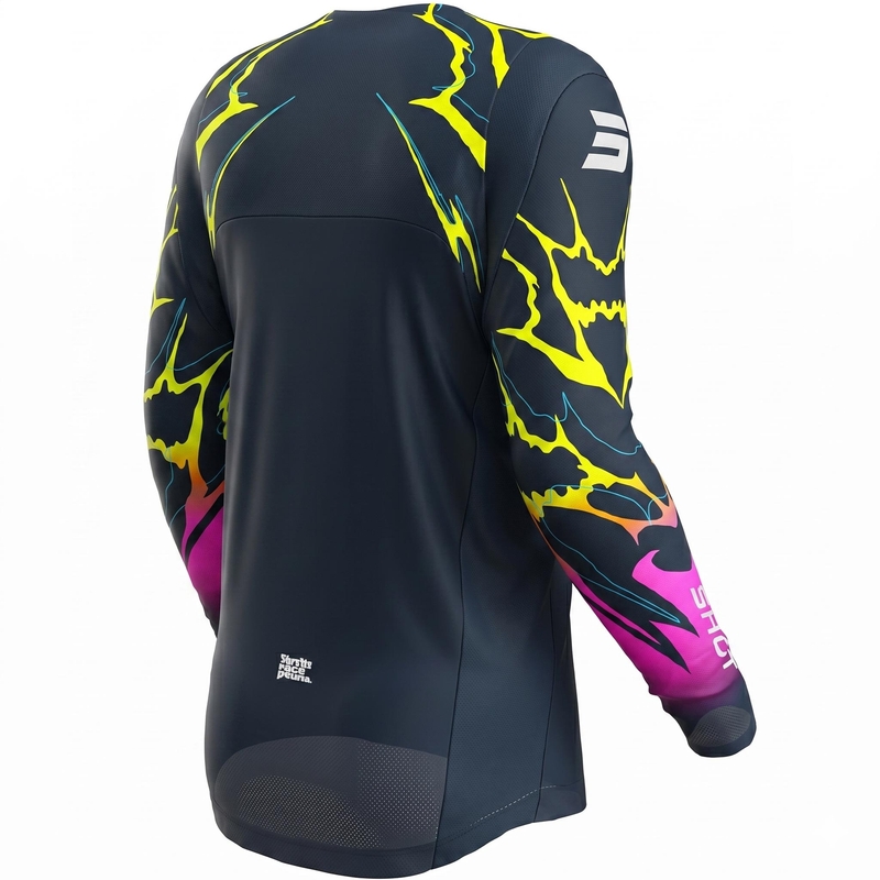 Shot Contact Rac Motocross-Trikot blau