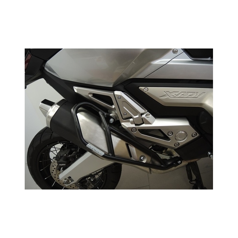 Exhaust guards RDMOTO schwarz matt