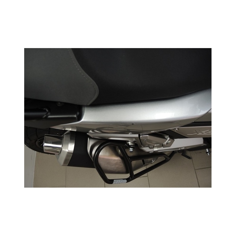 Exhaust guards RDMOTO schwarz matt