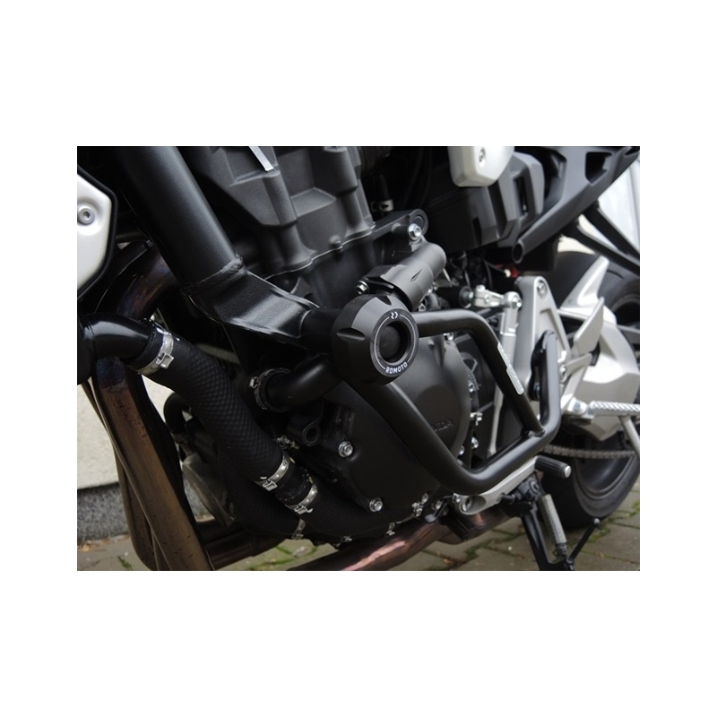Motor Schutzrahmen RDMOTO schwarz matt