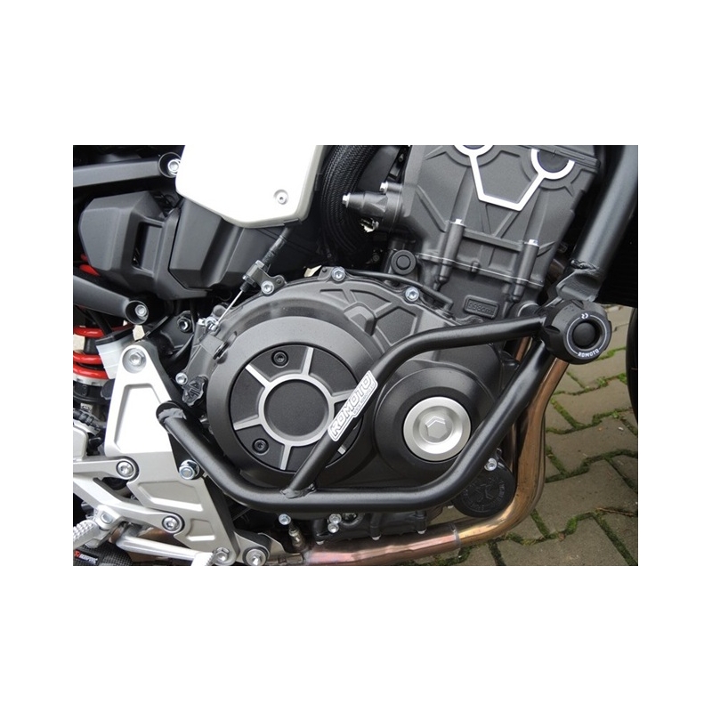 Motor Schutzrahmen RDMOTO schwarz matt
