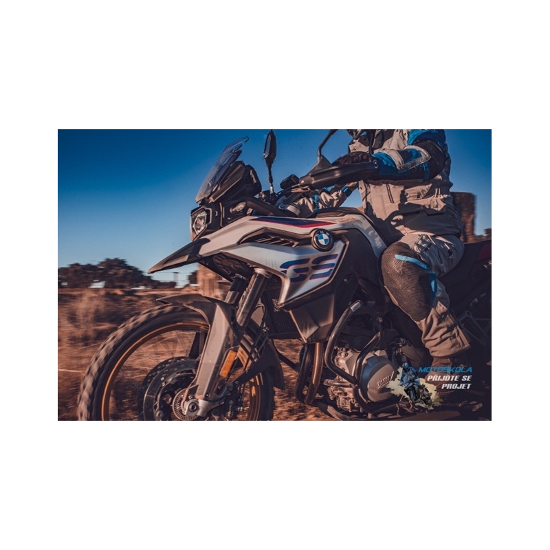Motor Schutzrahmen RDMOTO schwarz matt