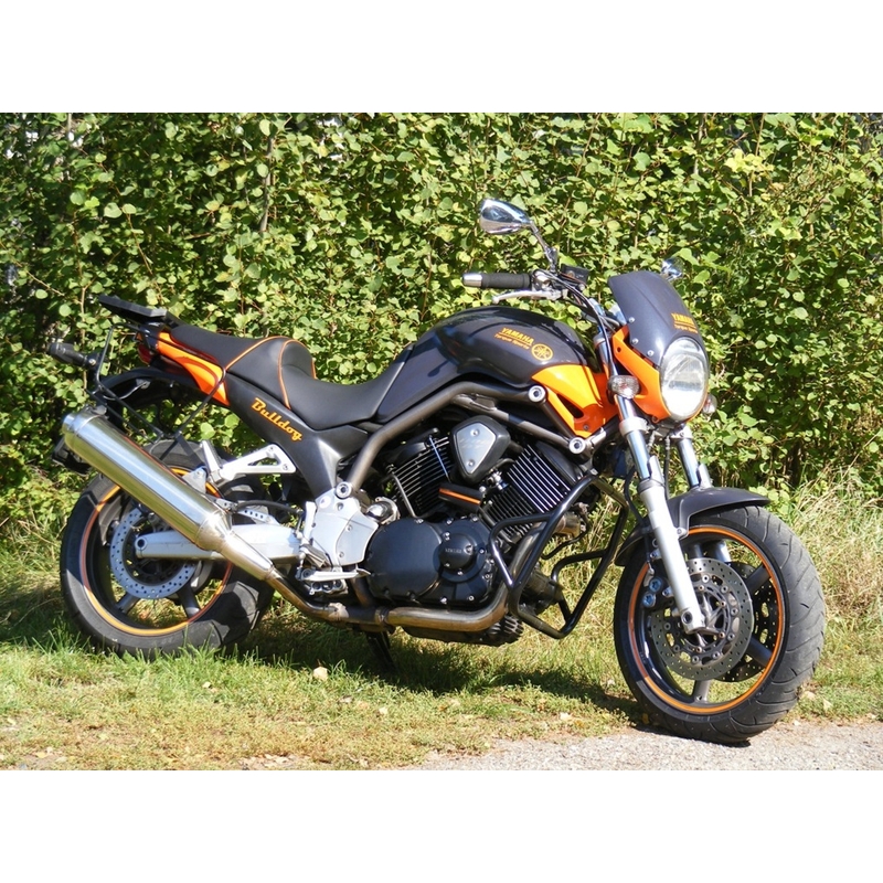 Motor Schutzrahmen RDMOTO schwarz matt