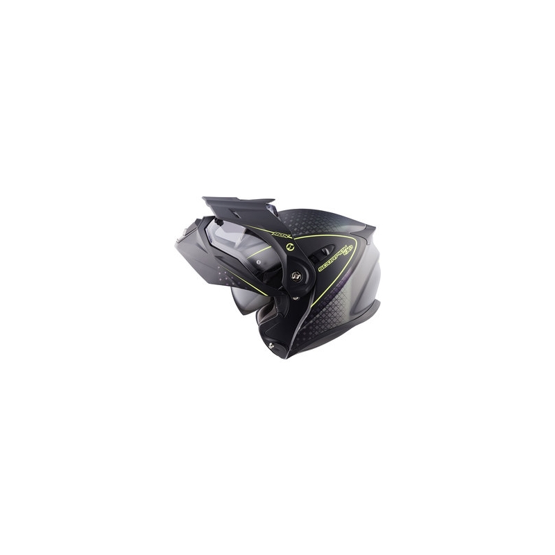 Enduro-Klapphelm Scorpion ADX-1 Horizon schwarz-fluo gelb Ausverkauf