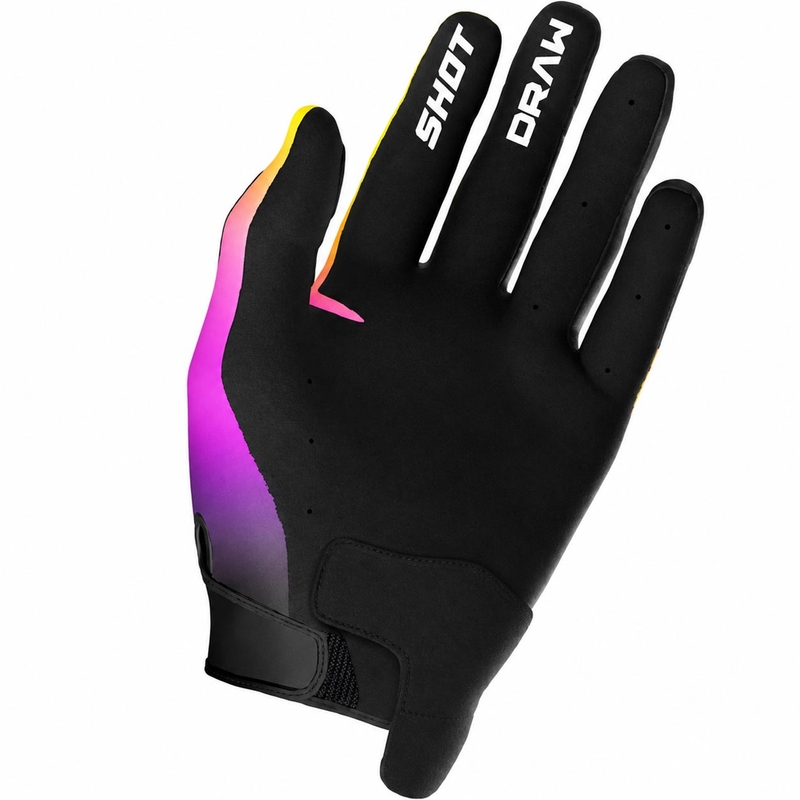 Motocross-Handschuhe Shot Draw Shade pink-fluoreszierend gelb