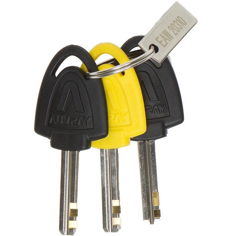 Auvray B-Lock 14 Bremsscheibenschloss mit Alarm, schwarz