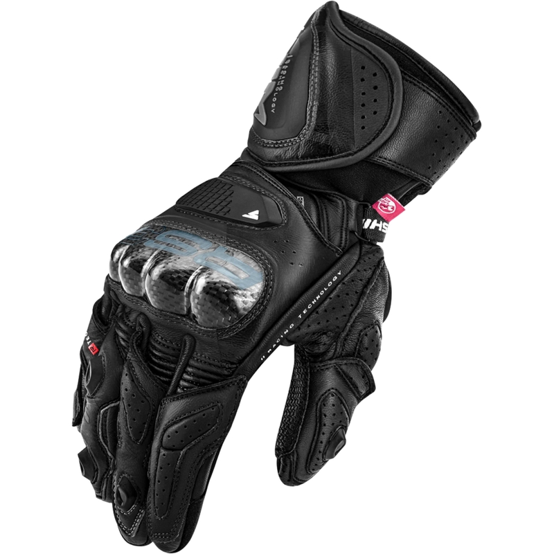 Damen-Motorradhandschuhe Shima RS-3 schwarz