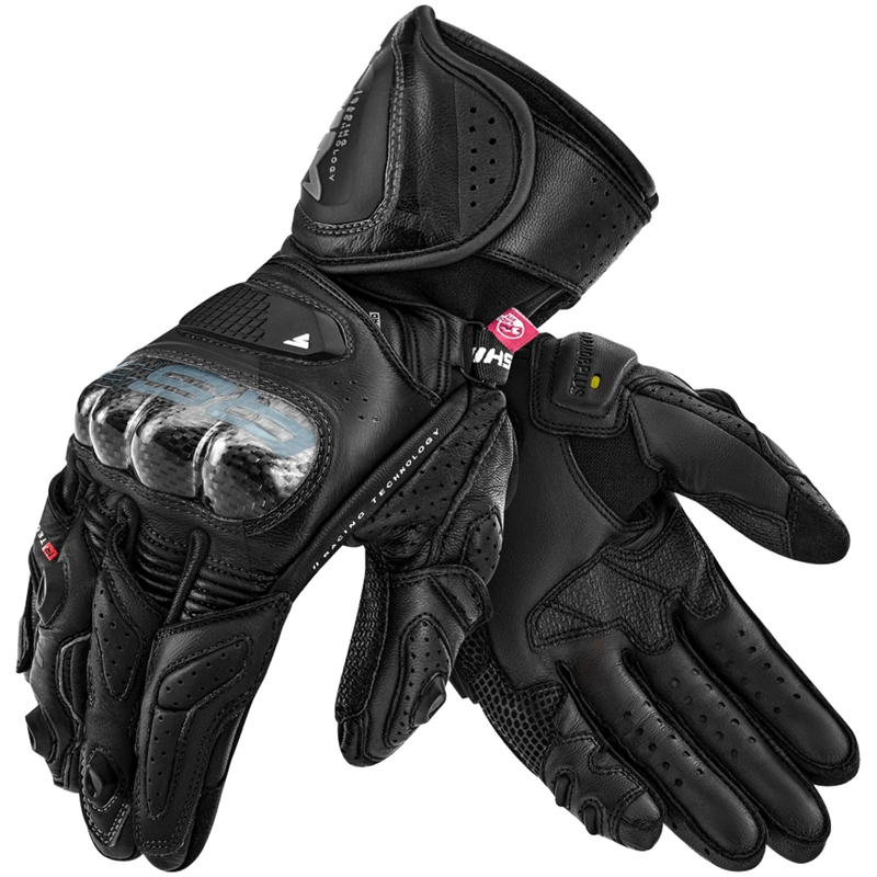 Damen-Motorradhandschuhe Shima RS-3 schwarz