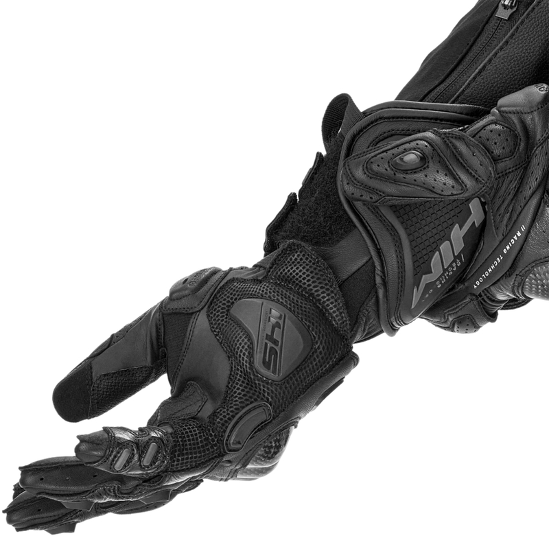 Damen-Motorradhandschuhe Shima RS-3 schwarz