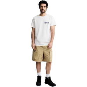 Dakar-Auto-T-Shirt weiß