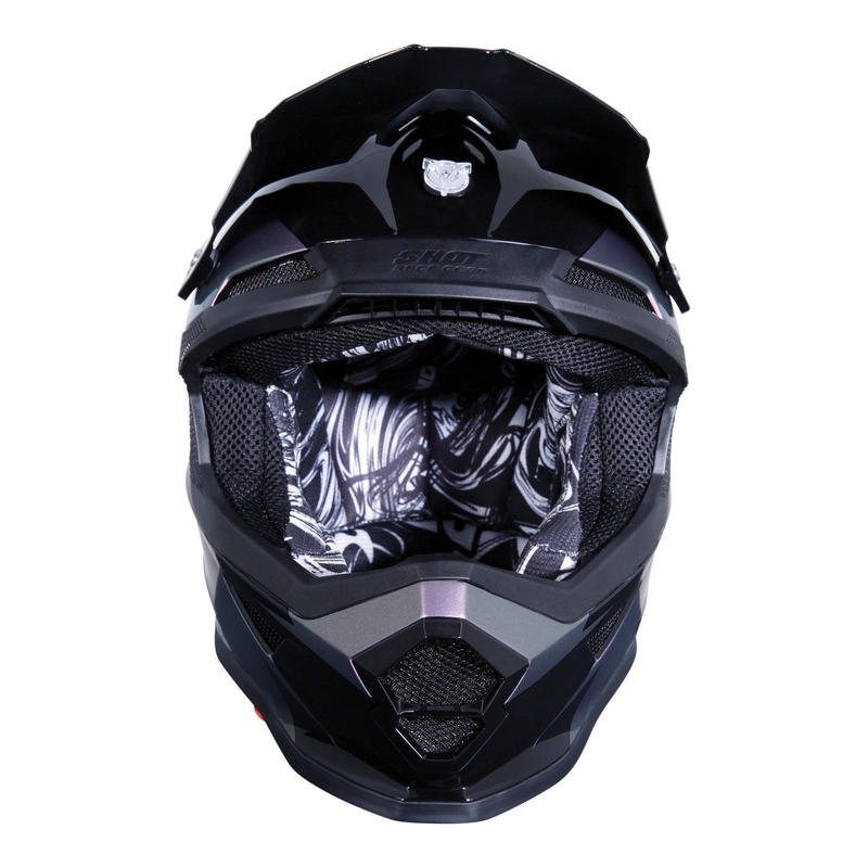 Motocross-Helm Shot Ultimate Chameleon Ausverkauf