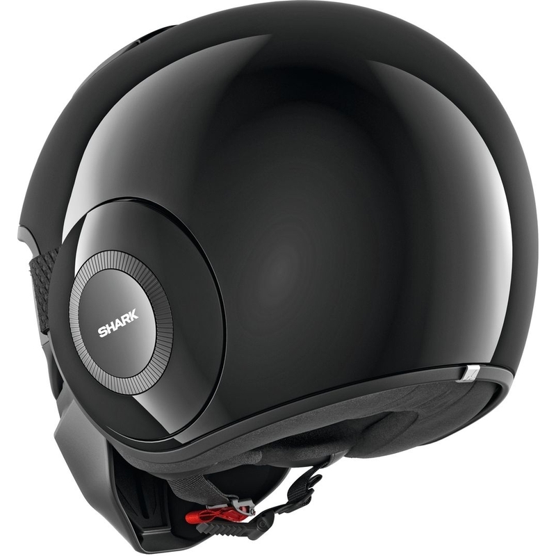 Offener Helm SHARK DRAK Blank schwarz glänzend
