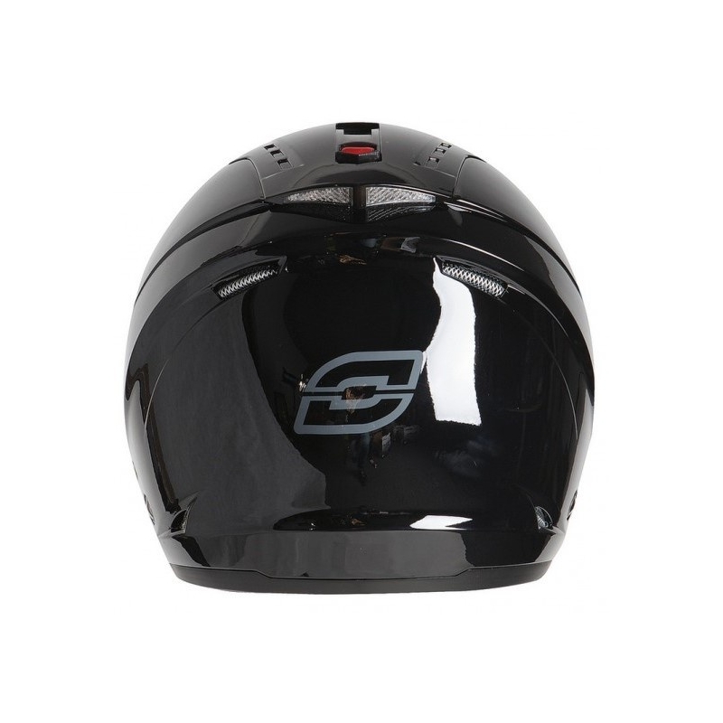 Helm Ozone A802 schwarz-glänzend Ausverkauf