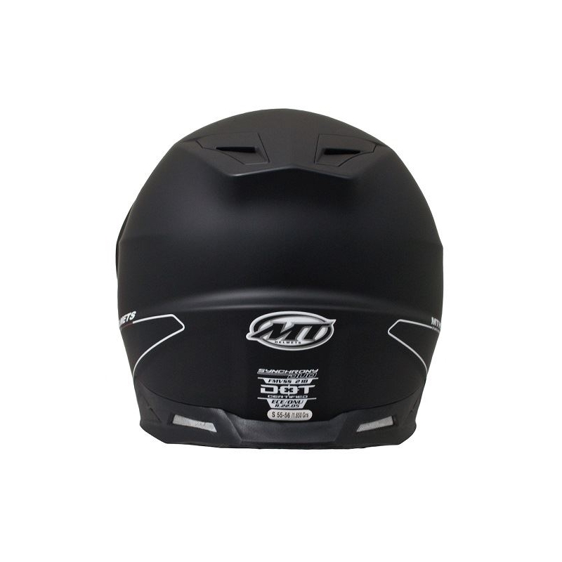 Enduro-Helm MT Synchrony Duosport SV schwarz matt Ausverkauf
