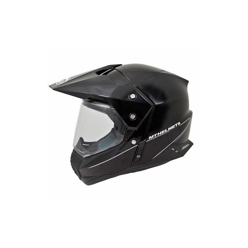 Enduro-Helm MT Synchrony Duosport SV schwarz Ausverkauf