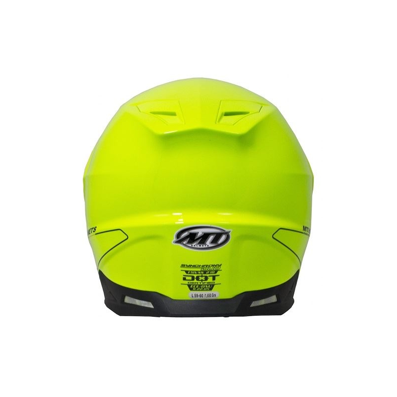Enduro-Helm MT Synchrony Duosport SV fluo gelb Ausverkauf