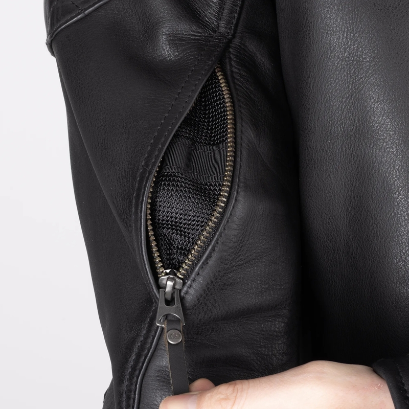 Oxford Route 73 3.0 Motorradjacke Schwarz