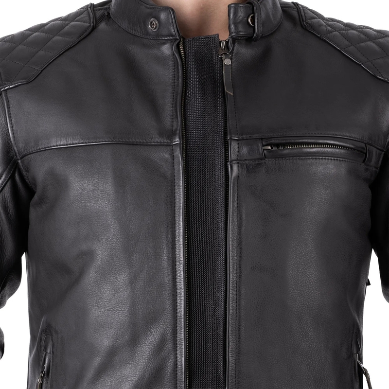Oxford Route 73 3.0 Motorradjacke Schwarz