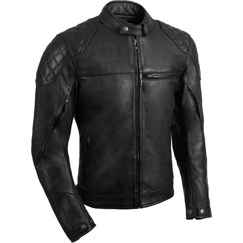 Oxford Route 73 3.0 Motorradjacke Schwarz