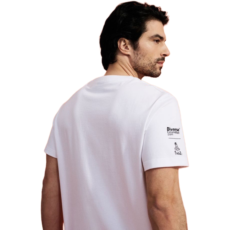 Dakar Ride B T-Shirt weiß