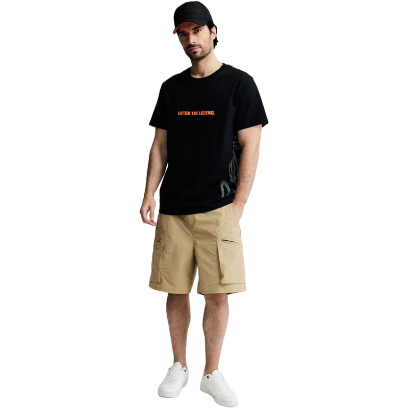 Dakar Wind T-Shirt schwarz