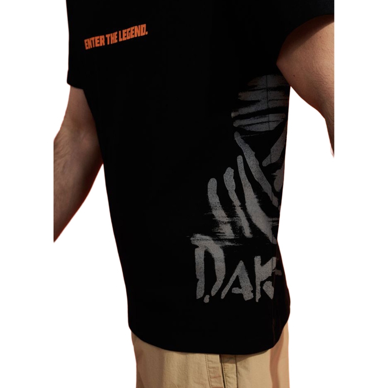 Dakar Wind T-Shirt schwarz