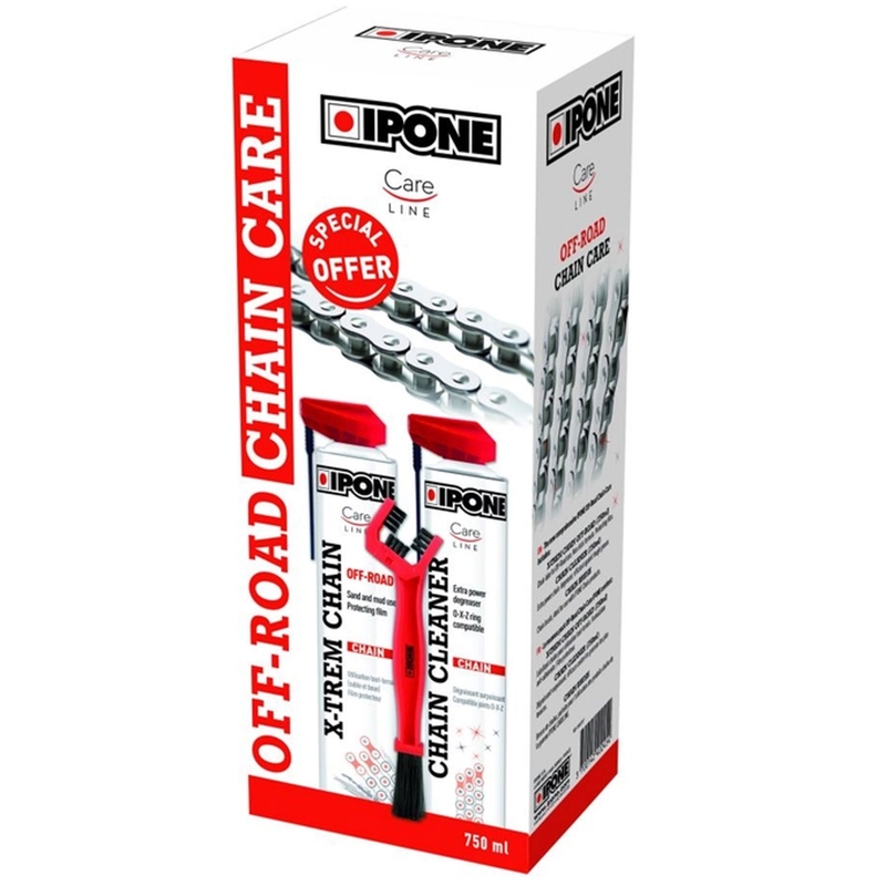 Ipone Off Road Kettenpflege Reinigungs- und Schmierungskit