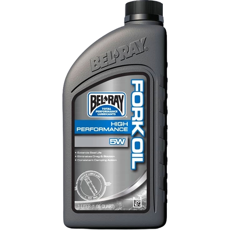 Stoßdämpferöl Bel-Ray HIGH PERFORMANCE FORK OIL 5W 1l