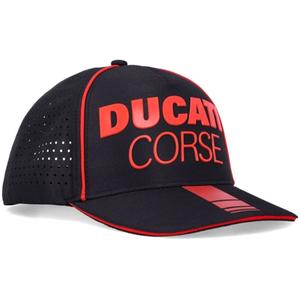 Ducati Laser Performance Midvisor Cap schwarz-rot