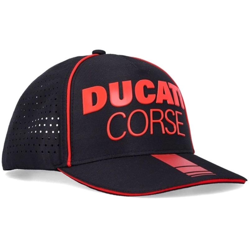 Ducati Laser Performance Midvisor Cap schwarz-rot