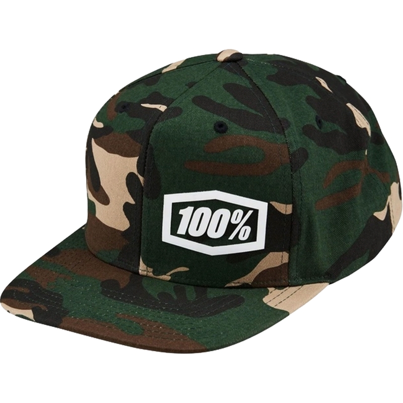 100 % Machine Snapback-Camouflage-Kappe